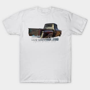 Customized 1956 Chevrolet 3100 Apache Pickup Truck T-Shirt